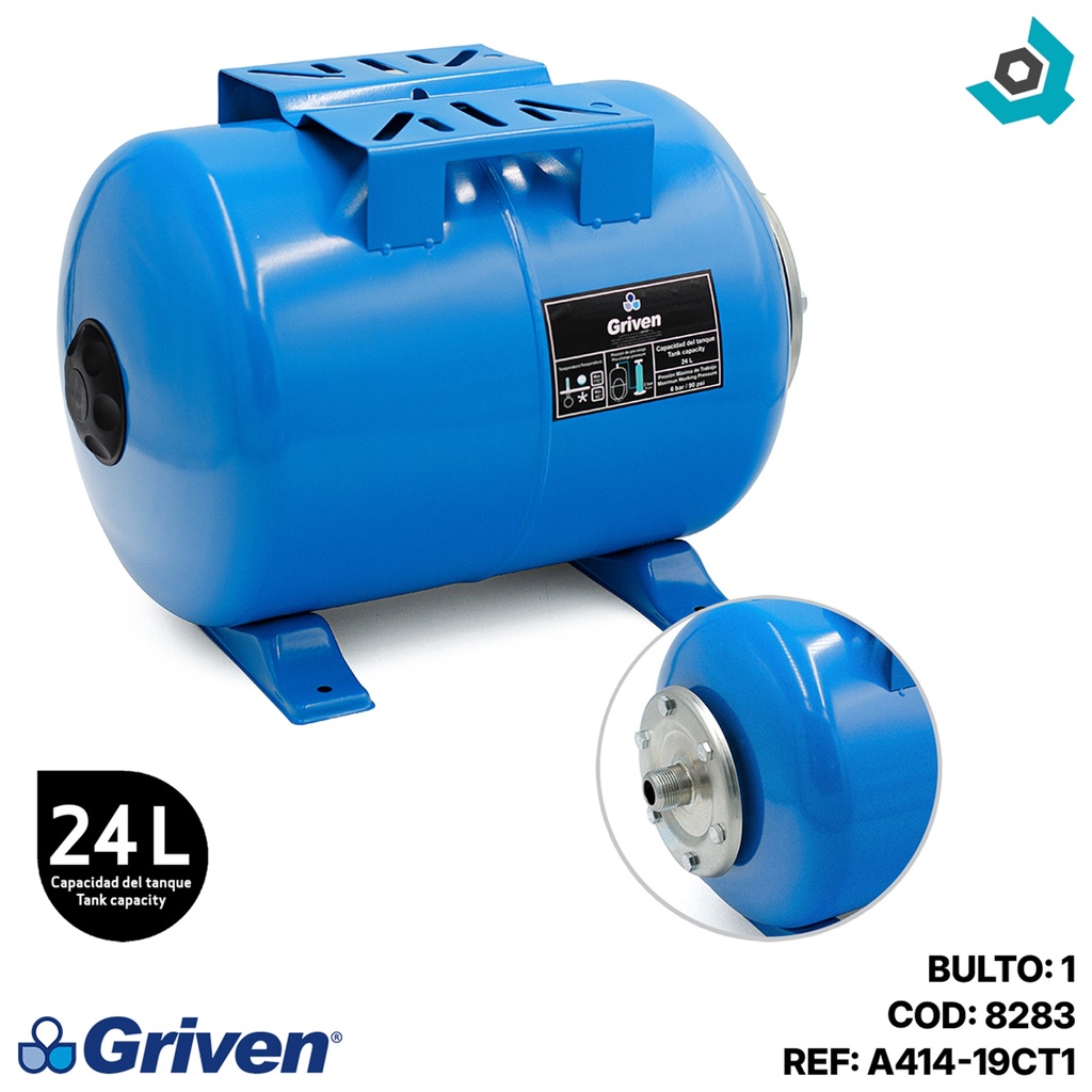PULMON TANQUE PARA AGUA 24L GRIVEN