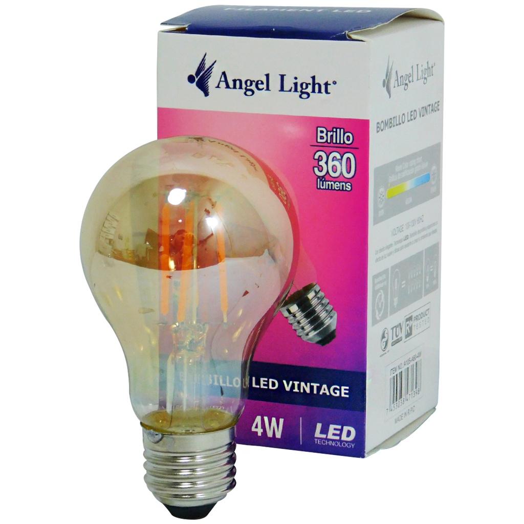 BOMBILLO LED 4W VINTAGE ANGEL LIGHT