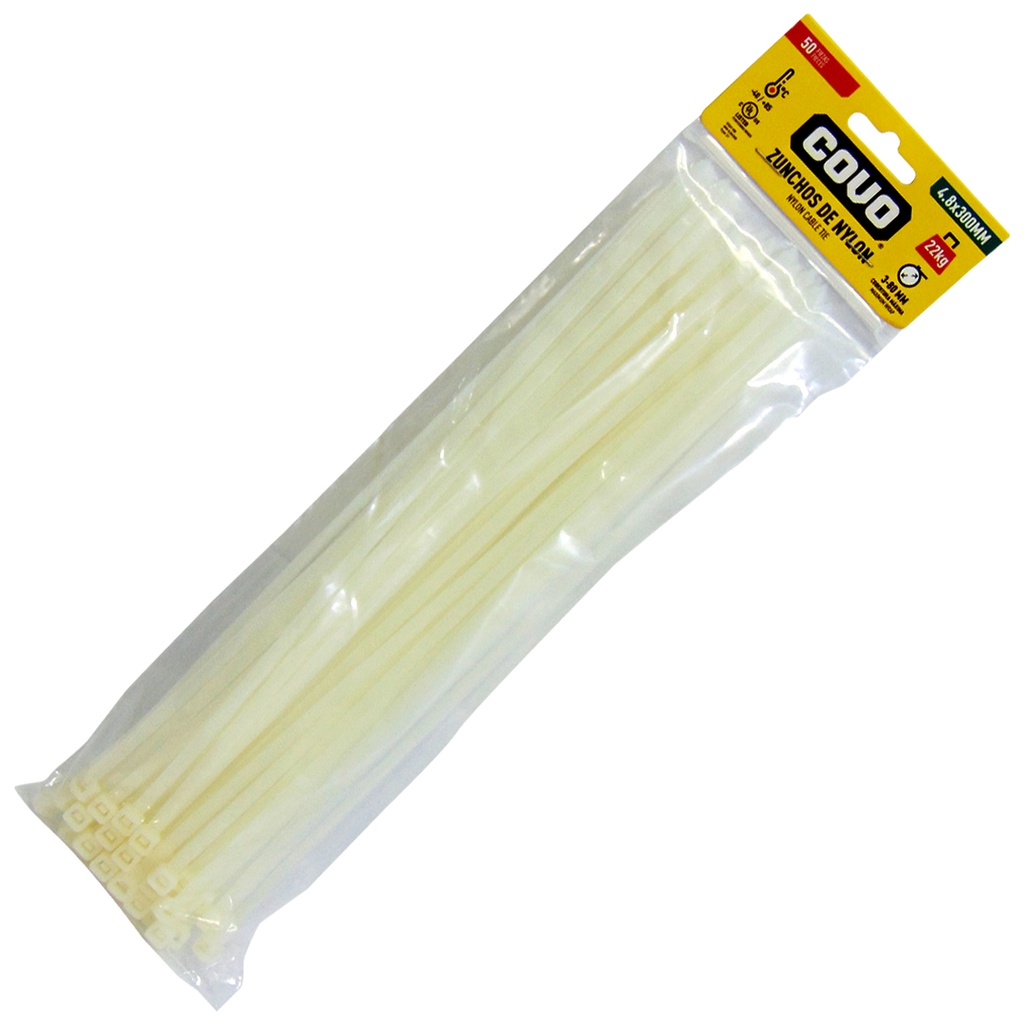 TIRRAJE NYLON BLANCO 4.8-300MM COVO