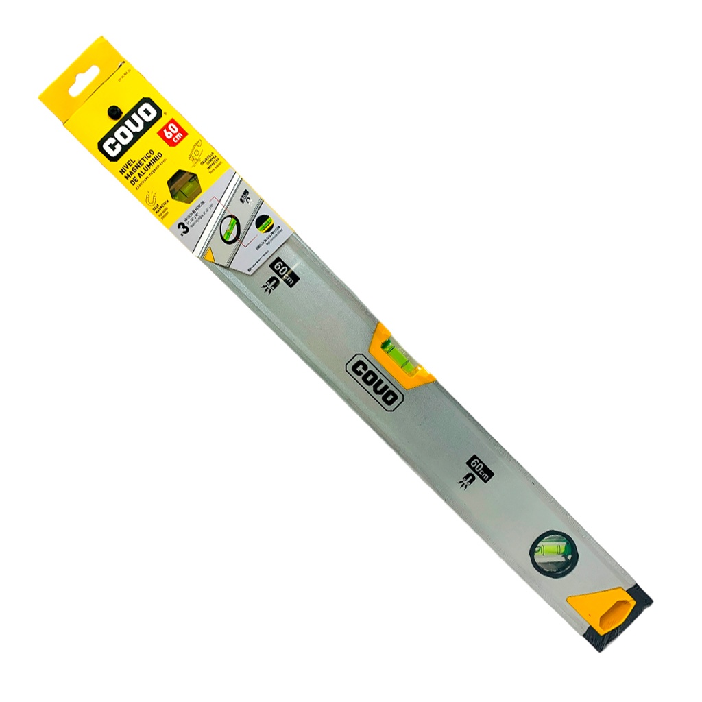 NIVEL MAGNETICO 60CM DE ALUMINIO COVO