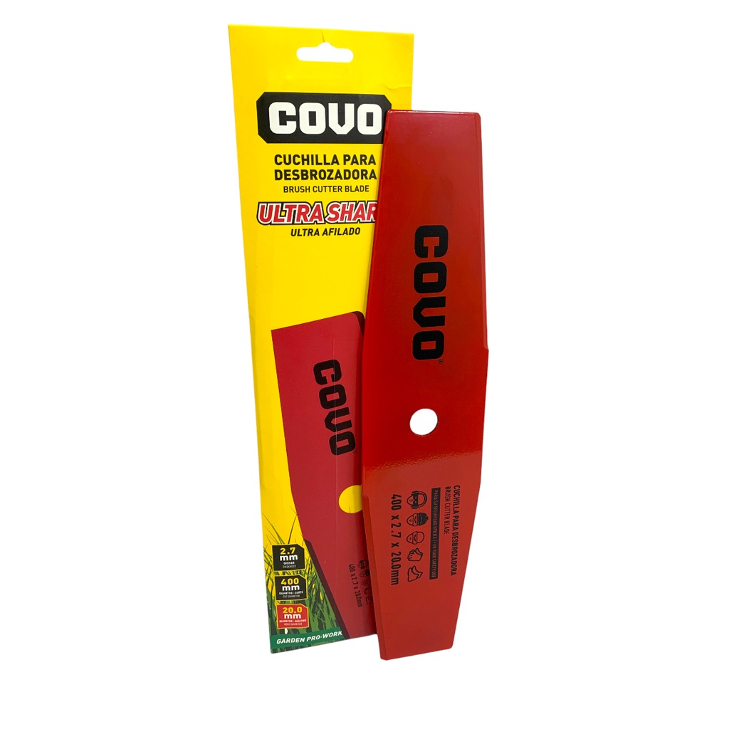 CUCHILLA PARA GUADANA 400 X 2.7 X 20.0MM ULTRA AFILADO COVO