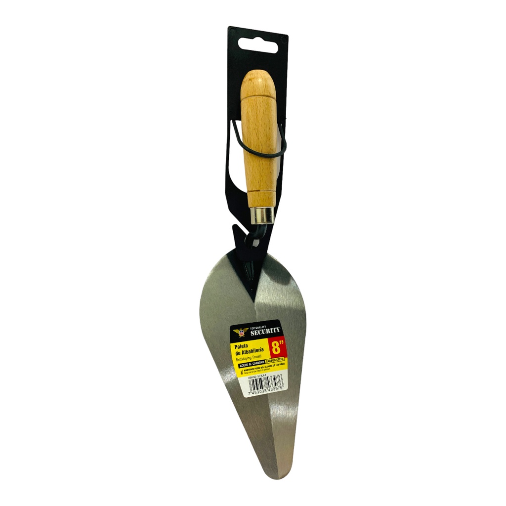 ESPATULA DE ALBANILERIA 8" SECURITY