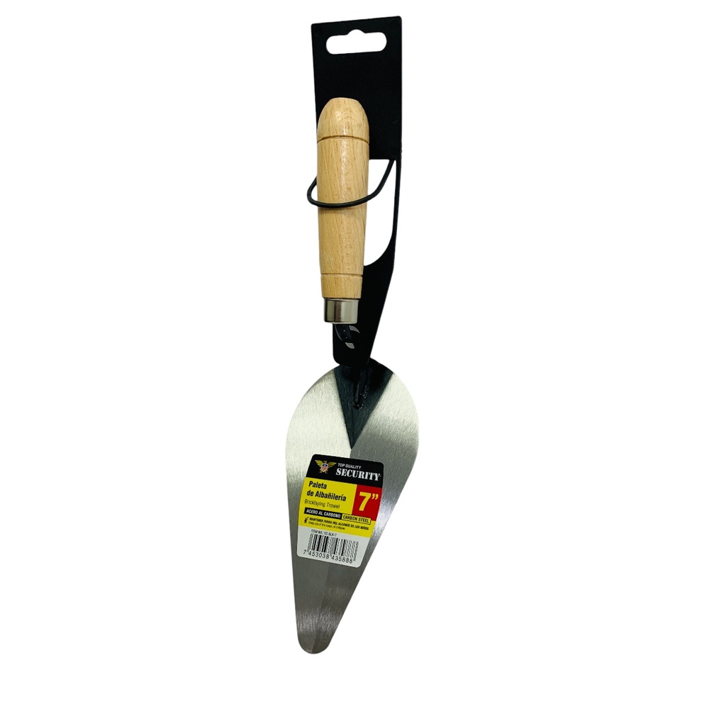 ESPATULA DE ALBANILERIA 7" SECURITY