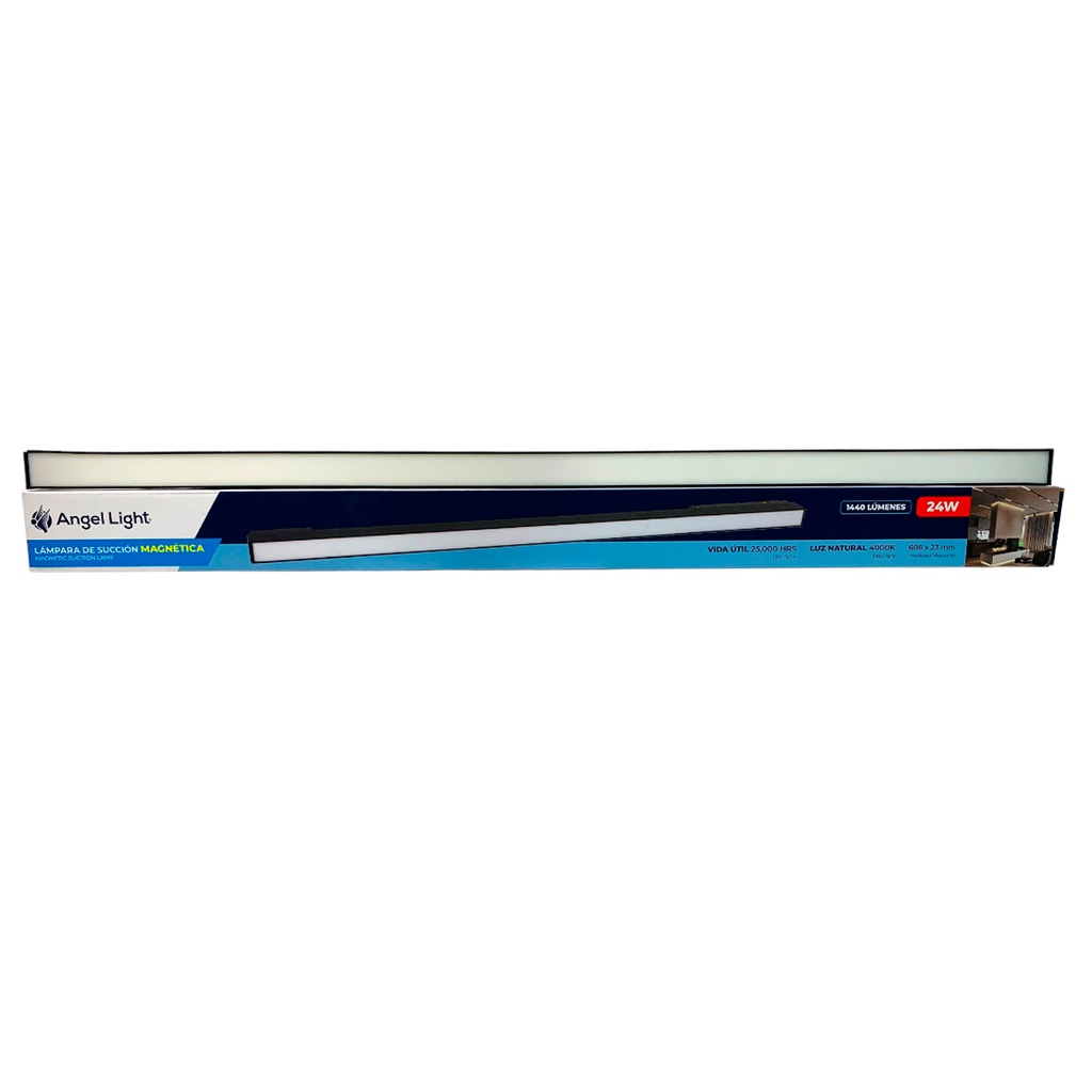 LAMPARA LED PARA RIEL MAGNETICO 608 X 23MM 24W 4000K  ANGEL LIGHT