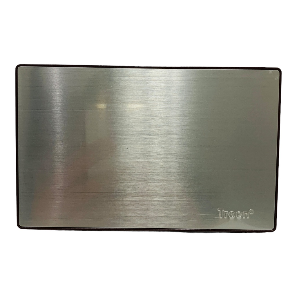 TAPA CIEGA PARA EMPOTRAR ACERO INOXIDABLE TROEN