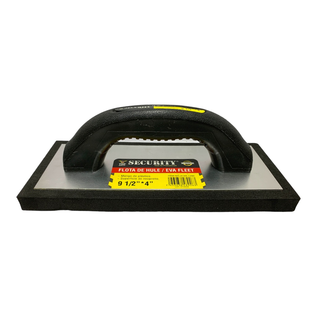 LLANA DE GOMA 9 1/2" X 4" SECURITY