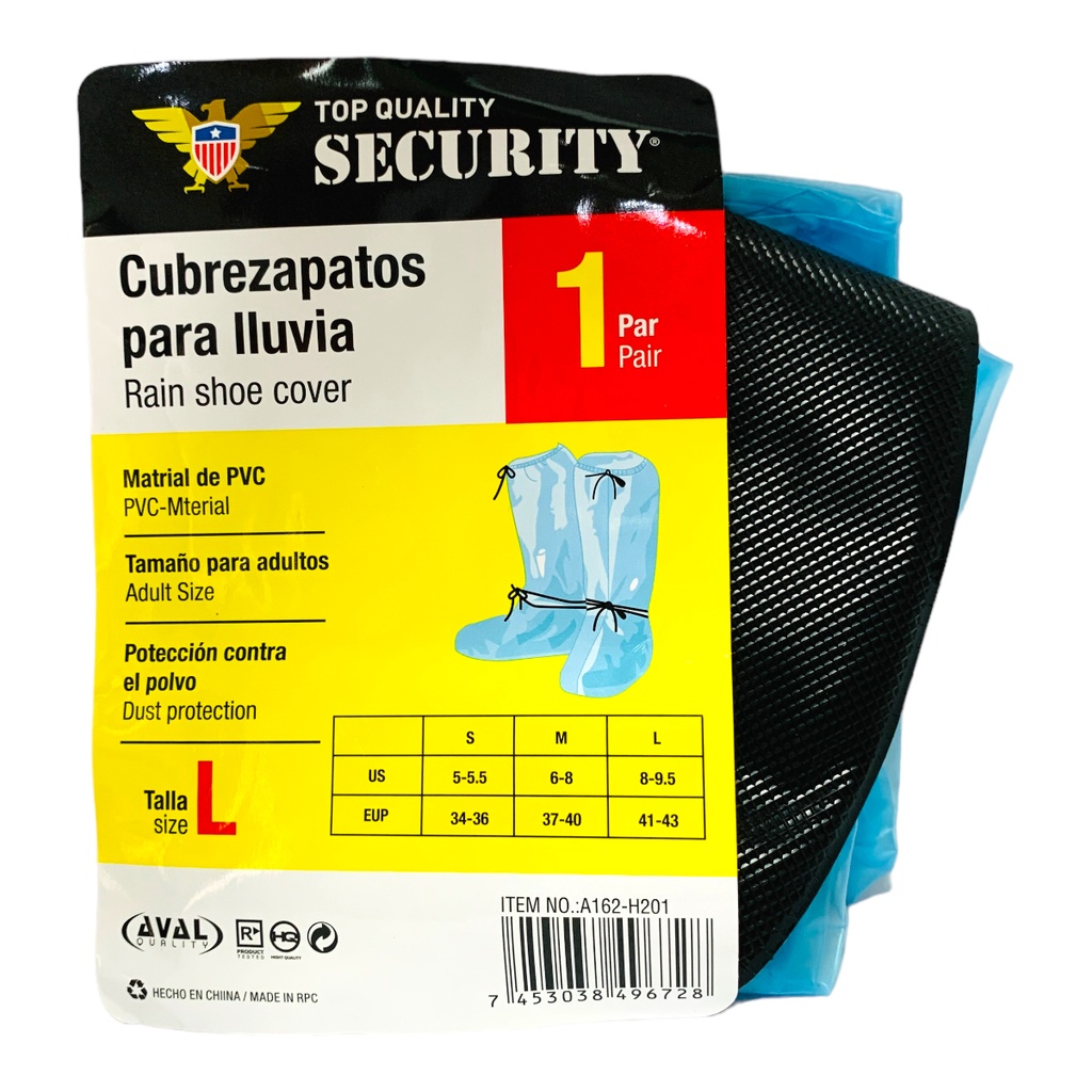 IMPERMEABLE PARA ZAPATOS 1 PAR SECURITY