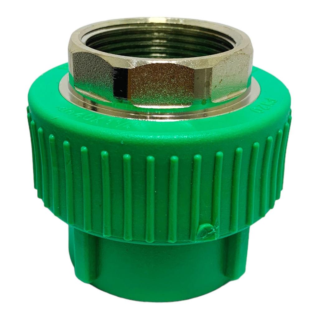 ADAPTADOR HEMBRA PPR PRES 40MM X 1 1/4" CXHR-MET POLIFUSION TUBRICA