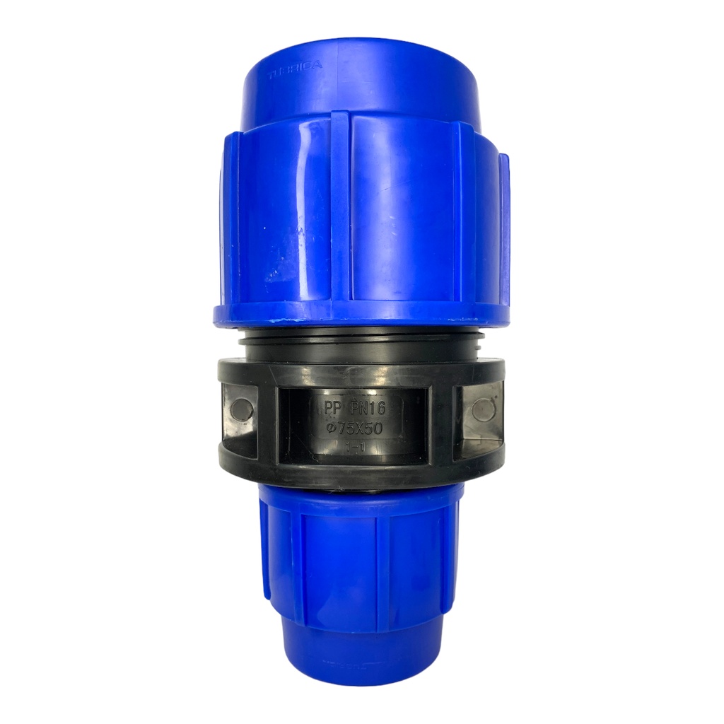 UNION REDU 75 X 50MM PARA RIEGO PEAD TUBRICA