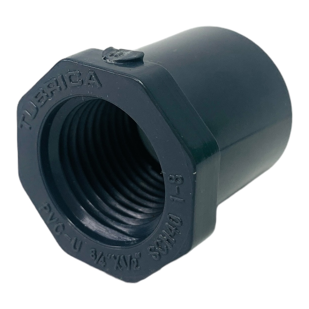 BUJE REDU PVC PRES 3/4" X 1/2" EXHR TUBRICA
