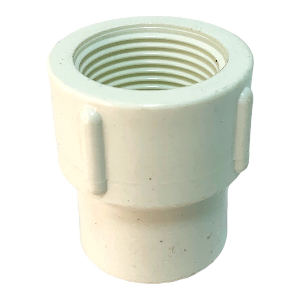 UNION REDUCTORA PVC 3/4" X 1/2" R  BLANCO