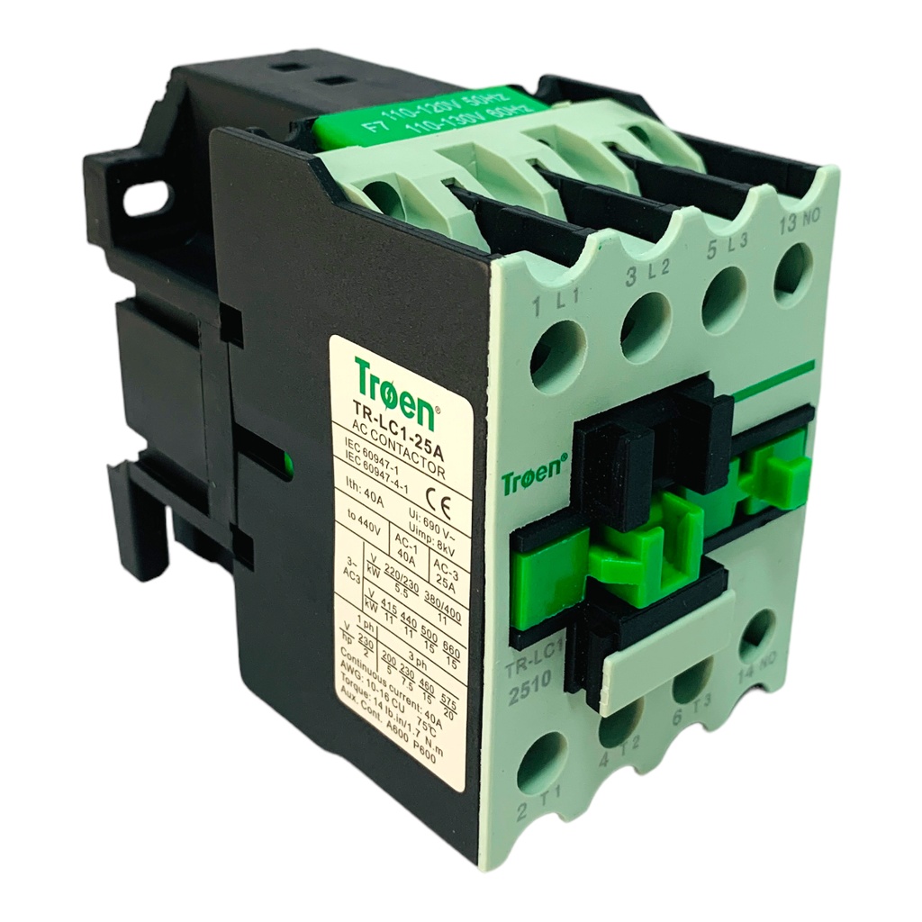 CONTACTOR CA 25A 110V TROEN