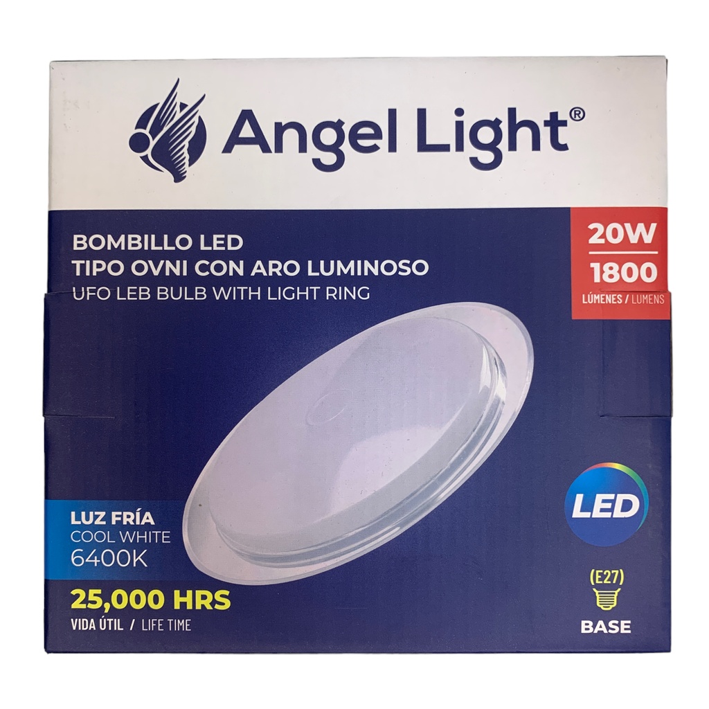 BOMBILLO LED ARO LUMINOSO 20W ANGEL LIGHT