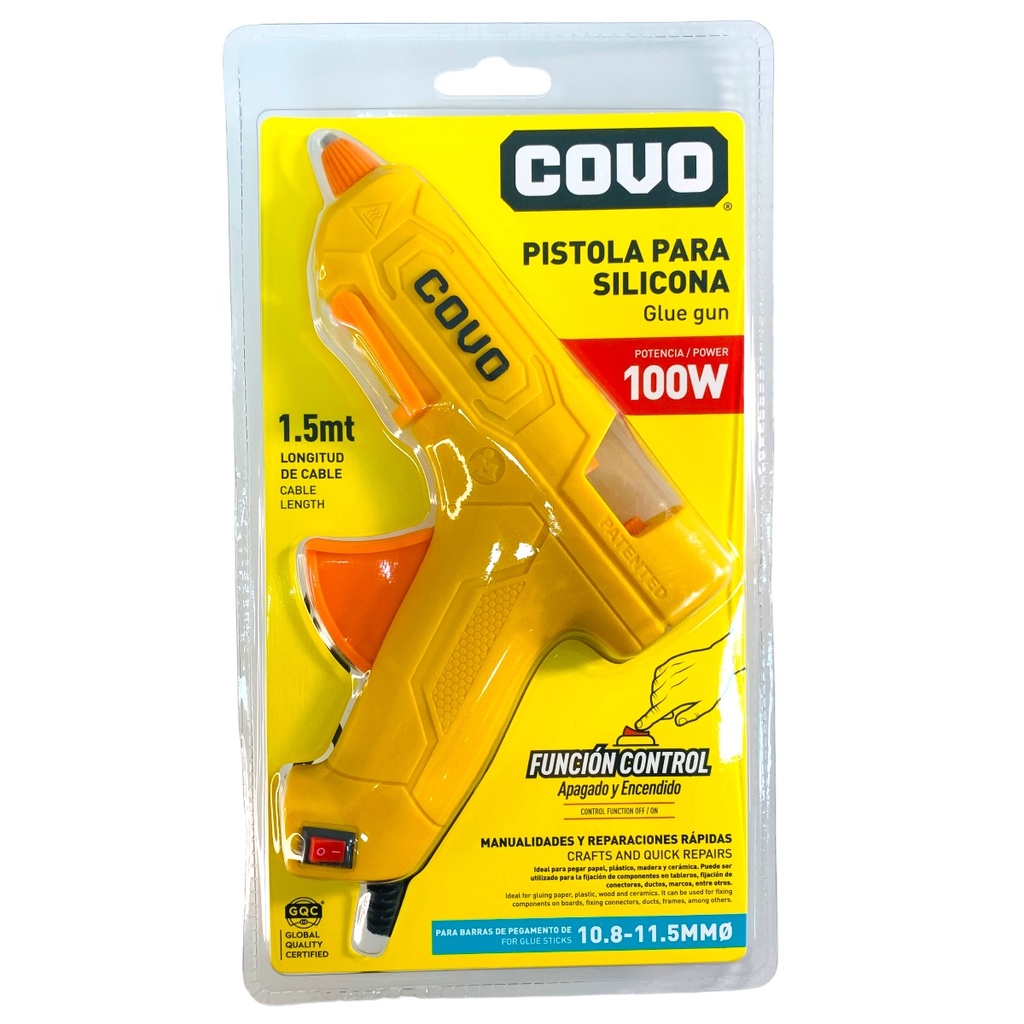 PISTOLA PARA SILICON 100W COVO