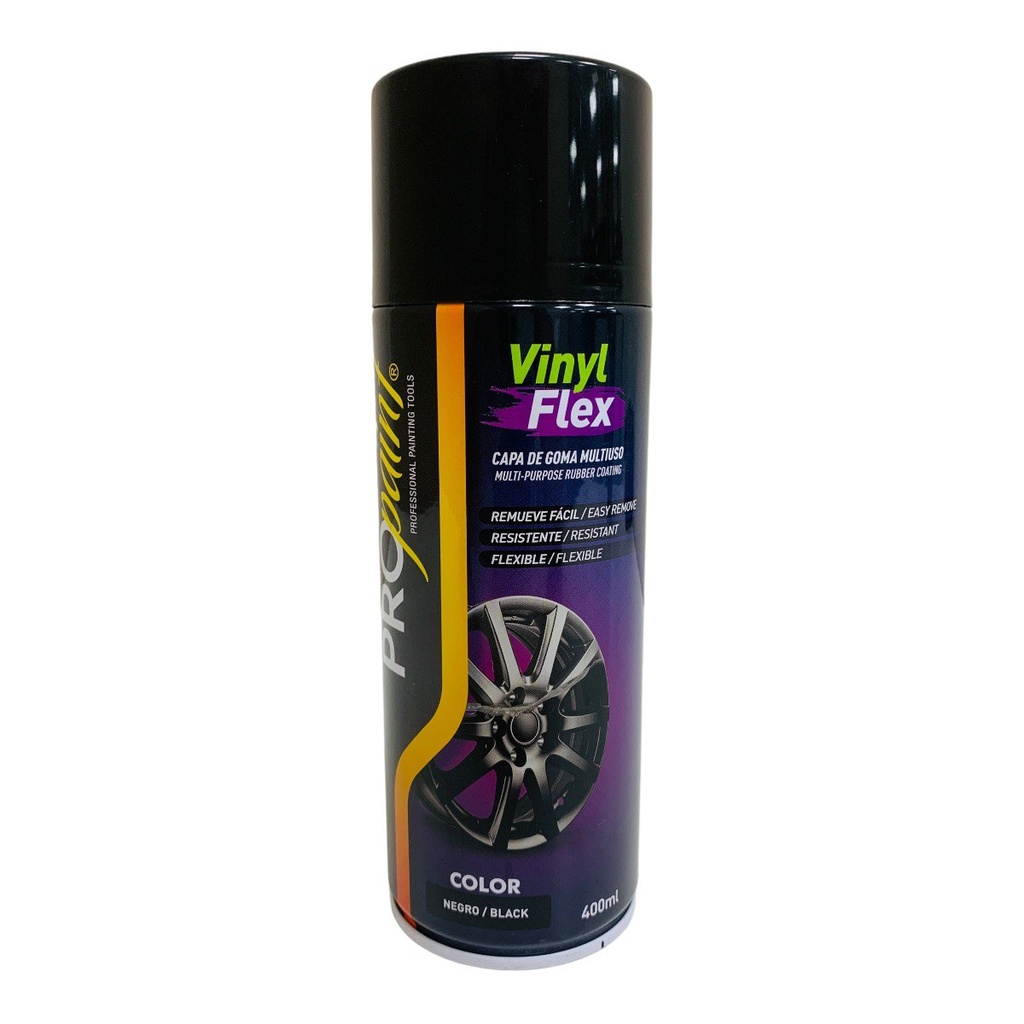 SPRAY VINYL FLEX NEGRO MATE 400ML PRO PAINT