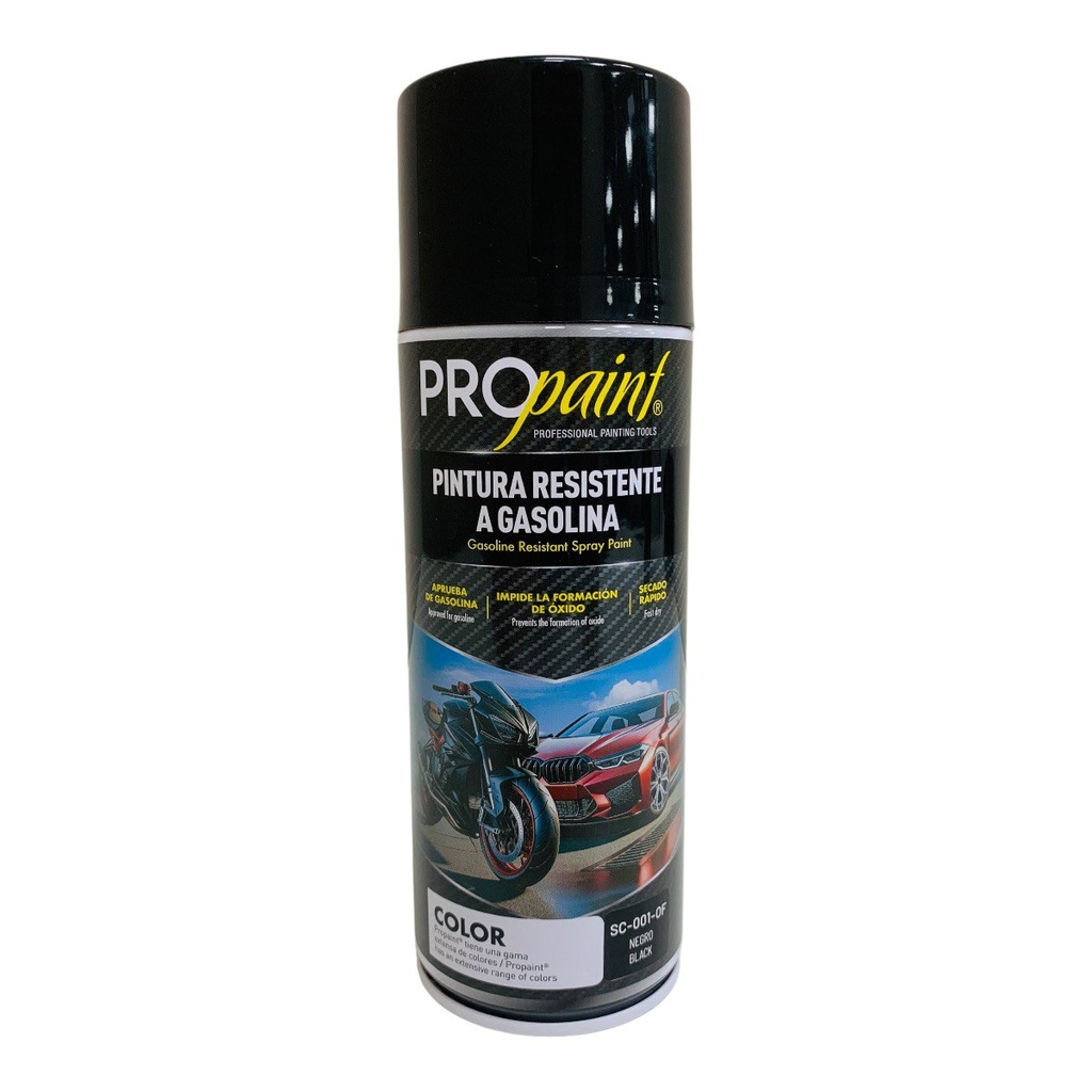 PINTURA EN SPRAY R.A.G NEGRO BRILLANTE PRO PAINT