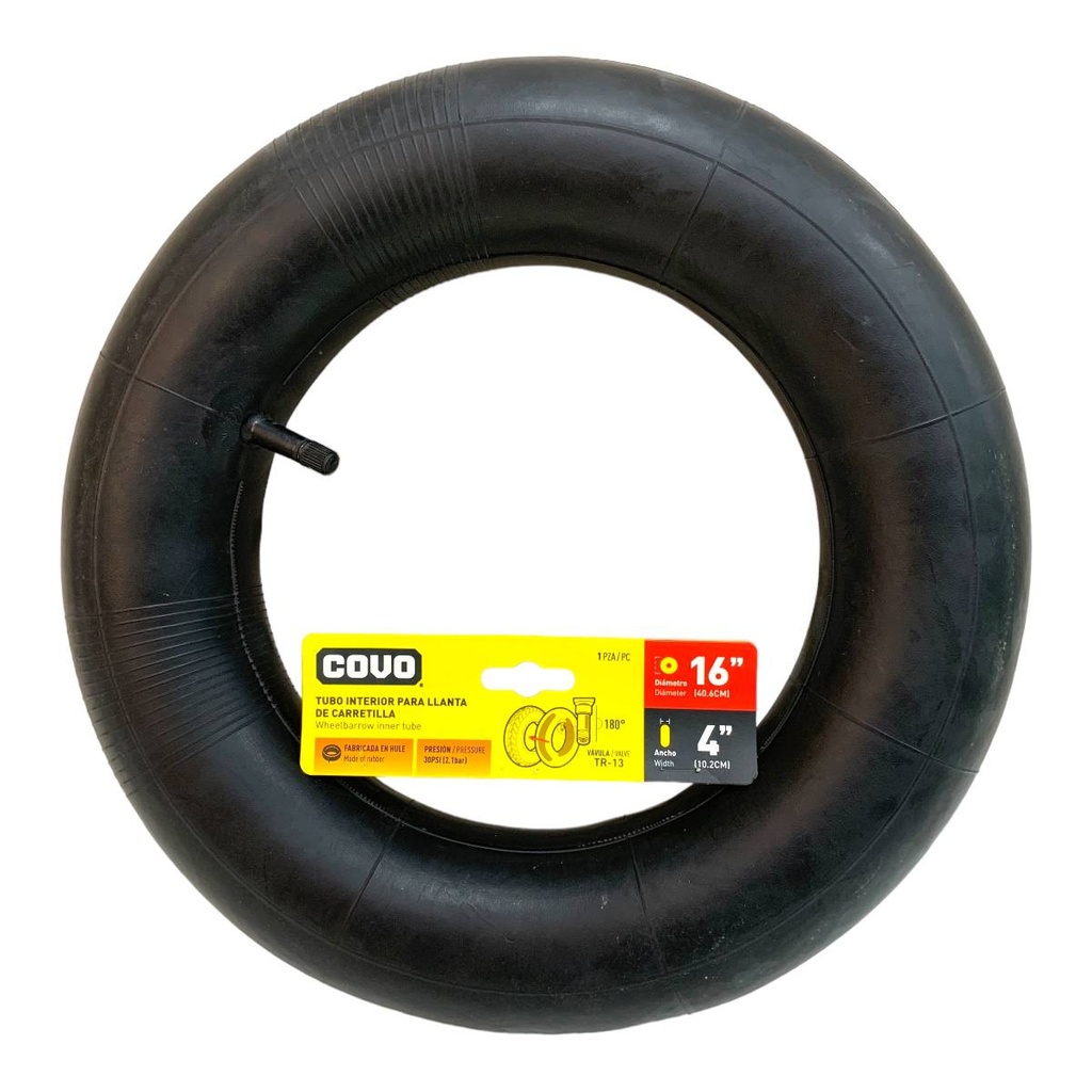 TRIPA PARA RUEDA DE CARRETILLA 16" COVO