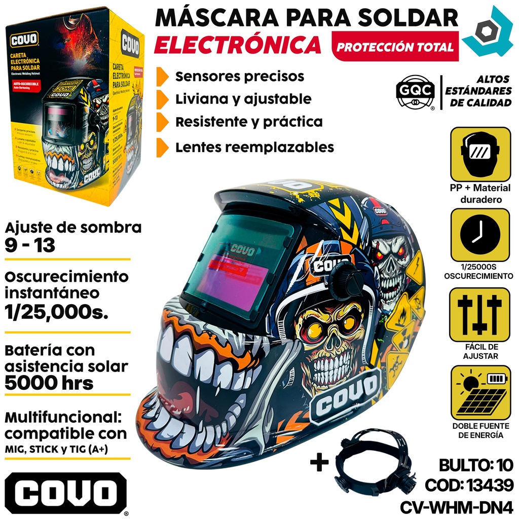 MASCARA PARA SOLDAR ELECTRONICA DN4 COVO
