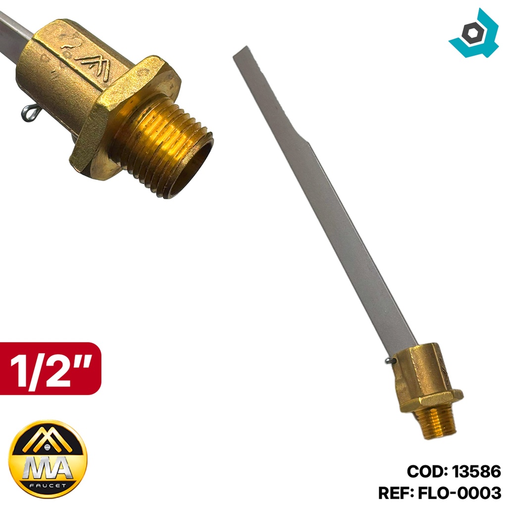 VARILLA 1/2" PARA FLOTADOR METALES ALEADOS