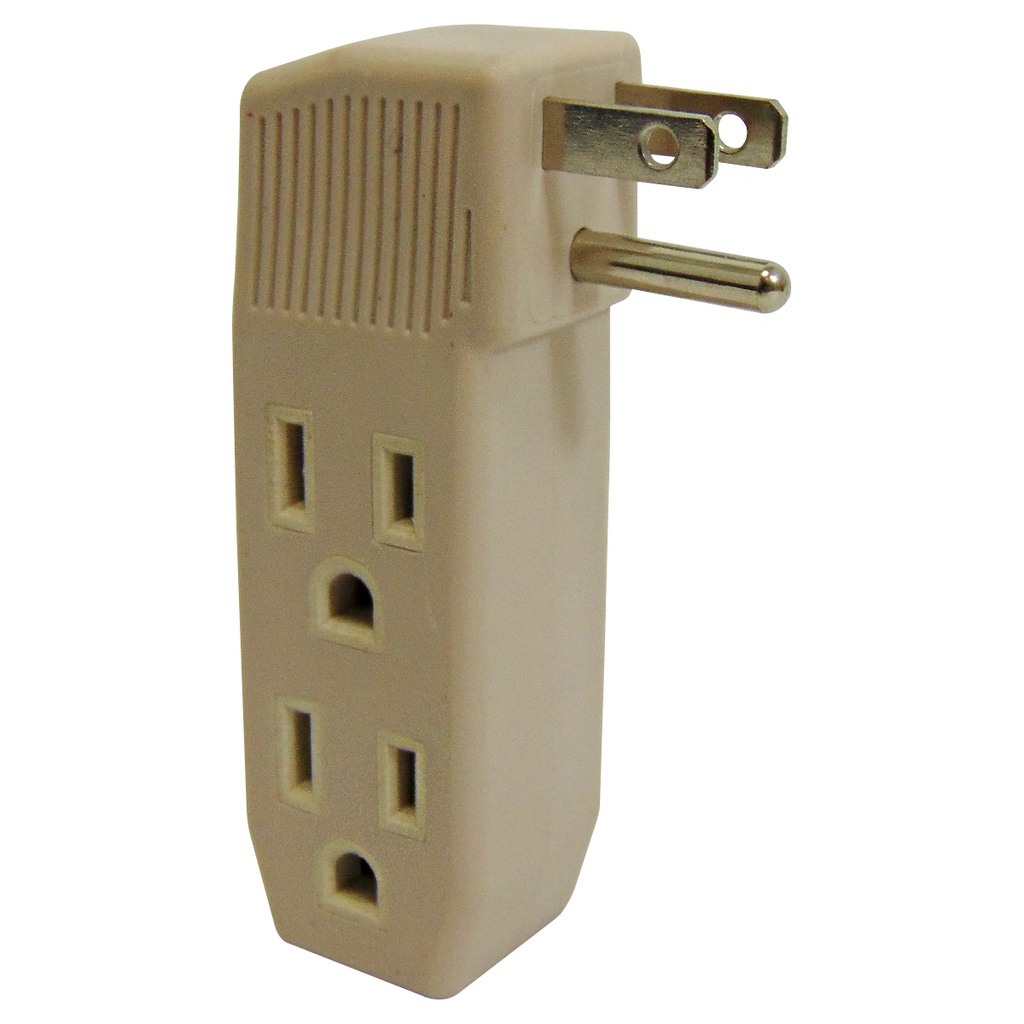 MULTICONTACTO TRIPLE TIPO F GRIS TROEN