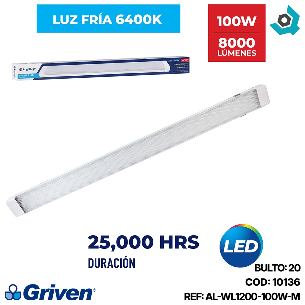 LAMPARA LED SUPERFICIAL 100W 1.2M ANGEL LIGHT