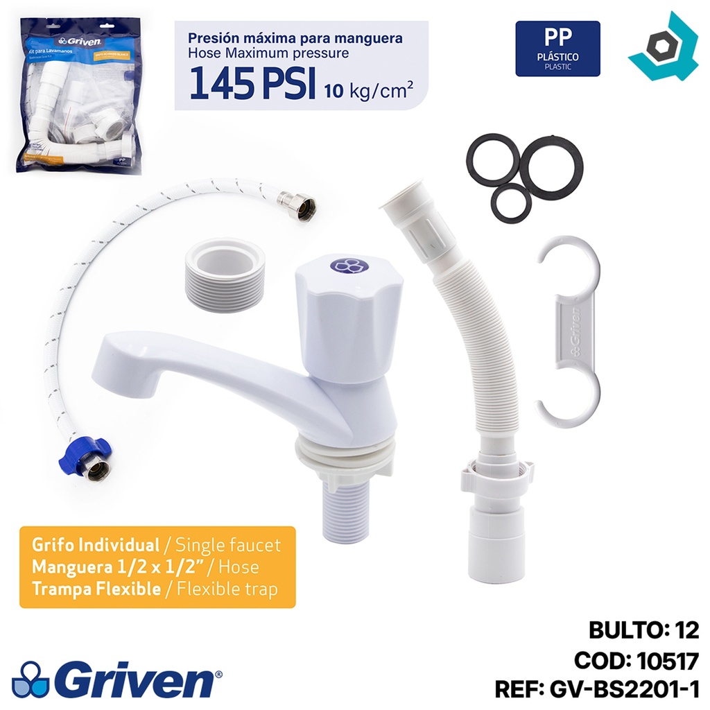 KIT PARA LAVAMANOS GRIVEN