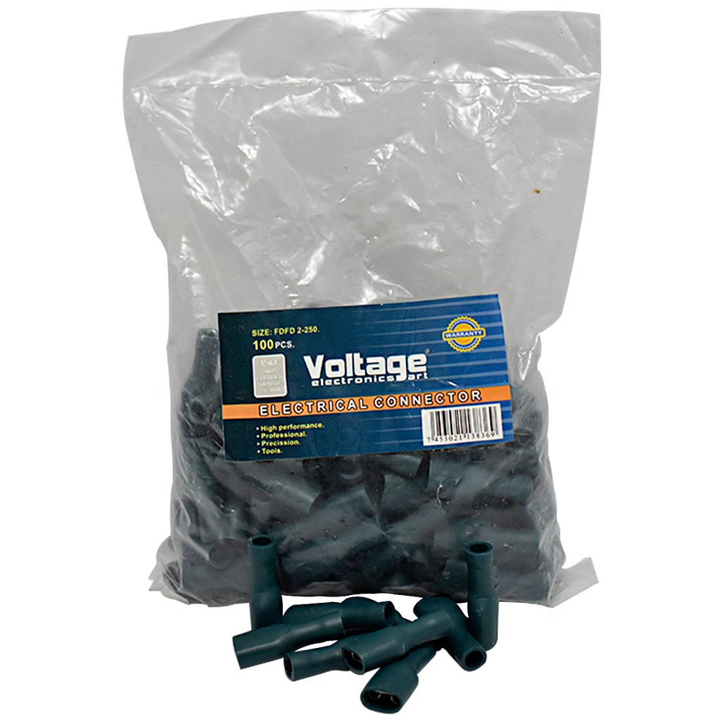 CONECTOR ELECTRICO TERMINAL INSULADO FDFD2-250 VOLTAGE
