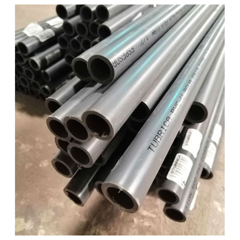 TUBO PVC PRES RDE9 1/2" 1M EXE TUBRICA