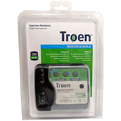 [7864] PROTECTOR DE VOLTAJE 220V MONOFASICO TROEN