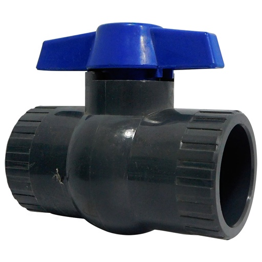 [7903] VALVULA 1 1/4" DE PVC COMPACTA HR TUBRICA