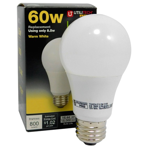 [7916] BOMBILLO LED 8.5W UTILITECH