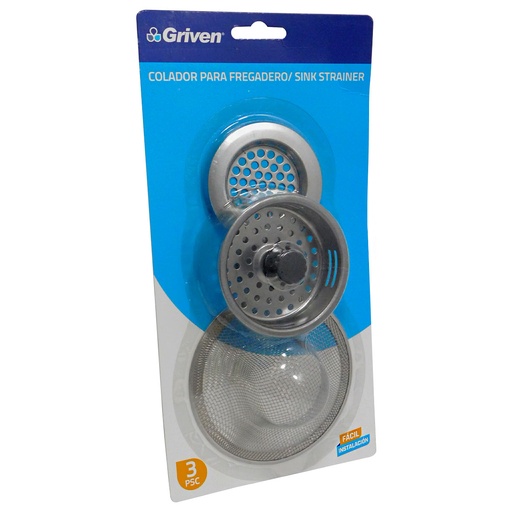 [7931] COLADOR PARA FREGADERO 3 PIEZAS GRIVEN
