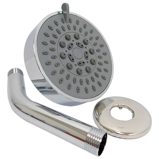 [7954] REGADERA PARA BANO 4" AJUSTABLE GRIVEN