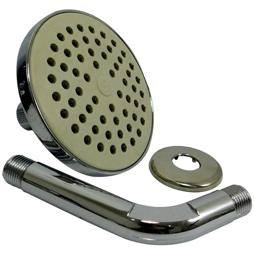 [7966] REGADERA PARA BANO 4" REDONDA CON BRAZO GRIVEN