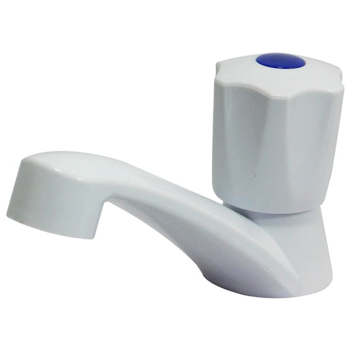 [7975] GRIFERIA PARA LAVAMANOS INDIVIDUAL ABS BLANCO GRIVEN