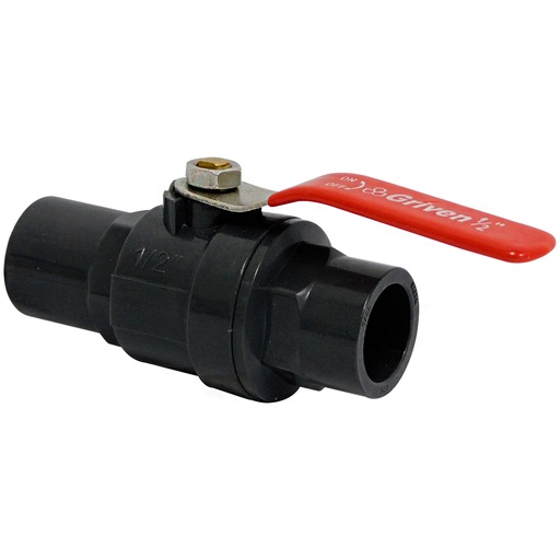 [7984] VALVULA 1/2" DE PVC SIN ROSCA GRIVEN