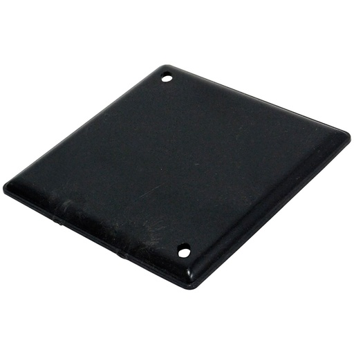 [8007] TAPA CIEGA CUADRADA PVC CONDUIT 4"X4" NEGRO TUBRICA