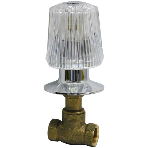[8086] LLAVE PARA DUCHA 1/2" POMO ACRILICO GRIVEN