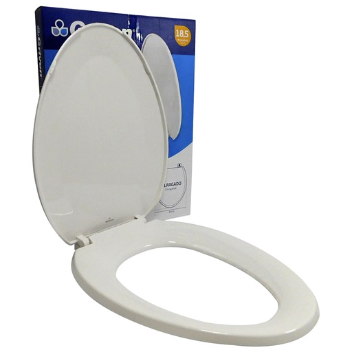 [8089] ASIENTO PARA INDORO 18.5" BLANCO ALARGADO GRIVEN