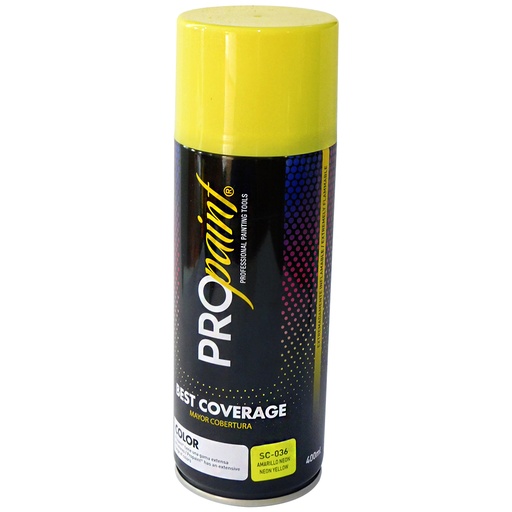 [8157] PINTURA EN SPRAY AMARILO NEON PRO PAINT