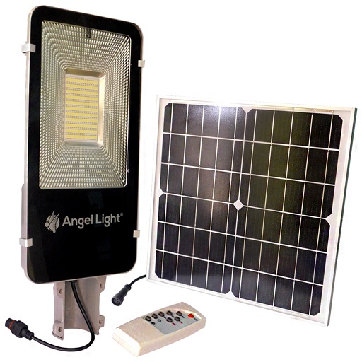 [8163] LAMPARA LED CON PANEL SOLAR 100W ANGEL LIGHT