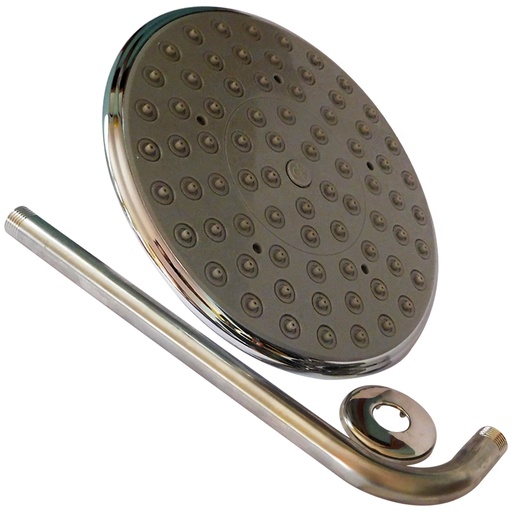 [8187] REGADERA PARA BANO 8" REDONDA GRIVEN