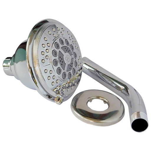 [8188] REGADERA PARA BANO 4 1/2" ABS GRIVEN