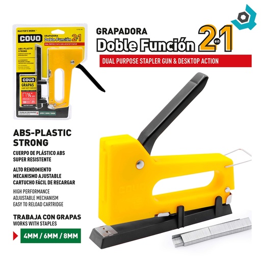 [8189] GRAPADORA DOBLE FUNCION 2 EN 1 COVO