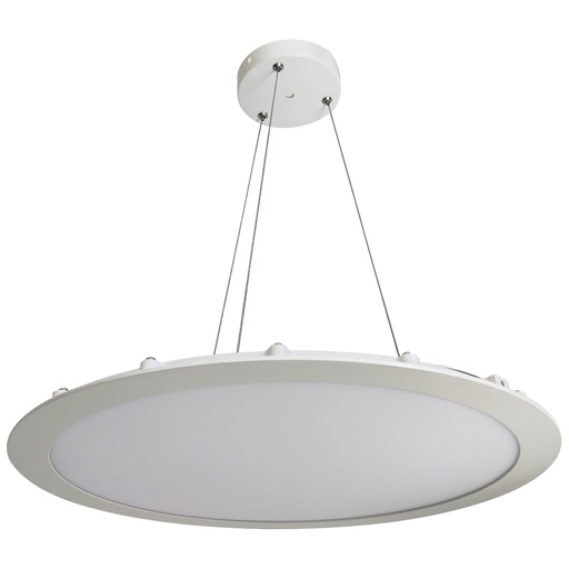 [8252] LAMPARA LED COLGANTE 36W BLANCO ANGEL LIGHT