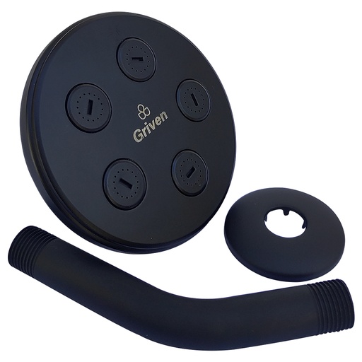 [8259] REGADERA PARA BANO 4" AJUSTABLE GRIVEN