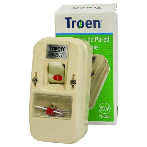 [8298] APAGADOR DE PARED CON FUSIBLE BTICINO TROEN