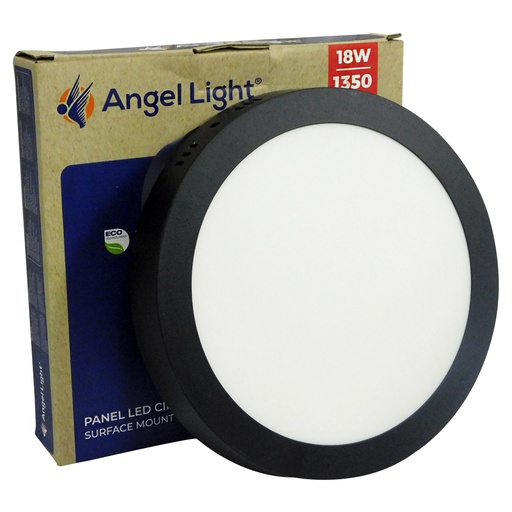 [8330] LAMPARA LED SUPERFICIAL REDONDA 18W 8.5" LUZ BLANCA ANGEL LIGHT