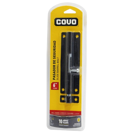 [8378] PASADOR DE SEGURIDAD 6" COVO