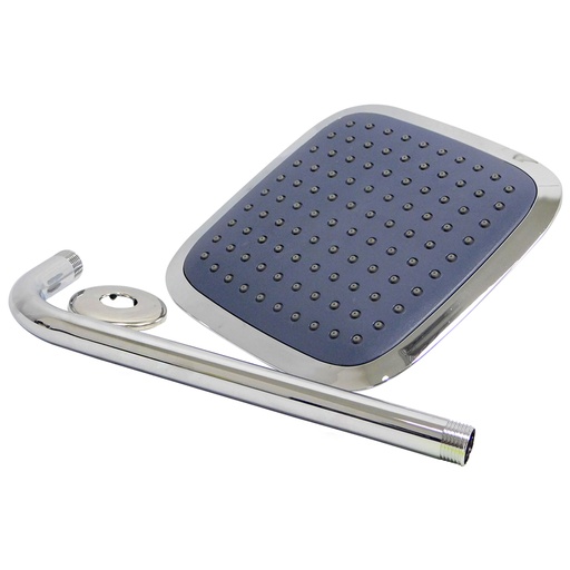 [8390] REGADERA PARA BANO 8" CUADRADA GRIVEN